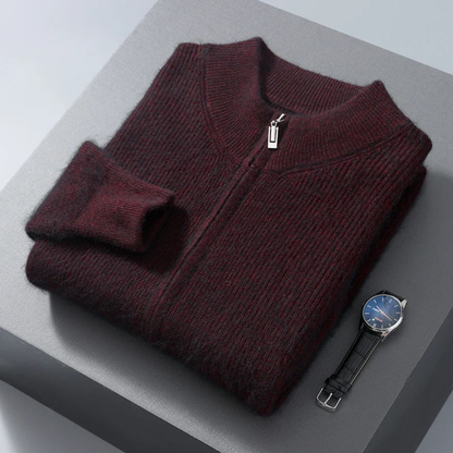 Patricio® | Wool Zip-Up Sweater