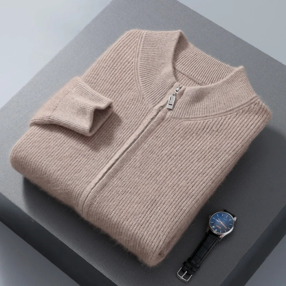 Patricio® | Wool Zip-Up Sweater