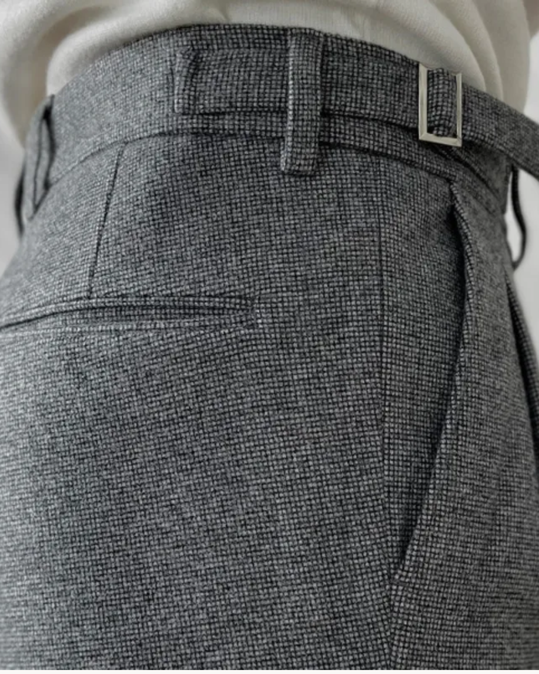 Jeremías® | Textured Pleated Trousers