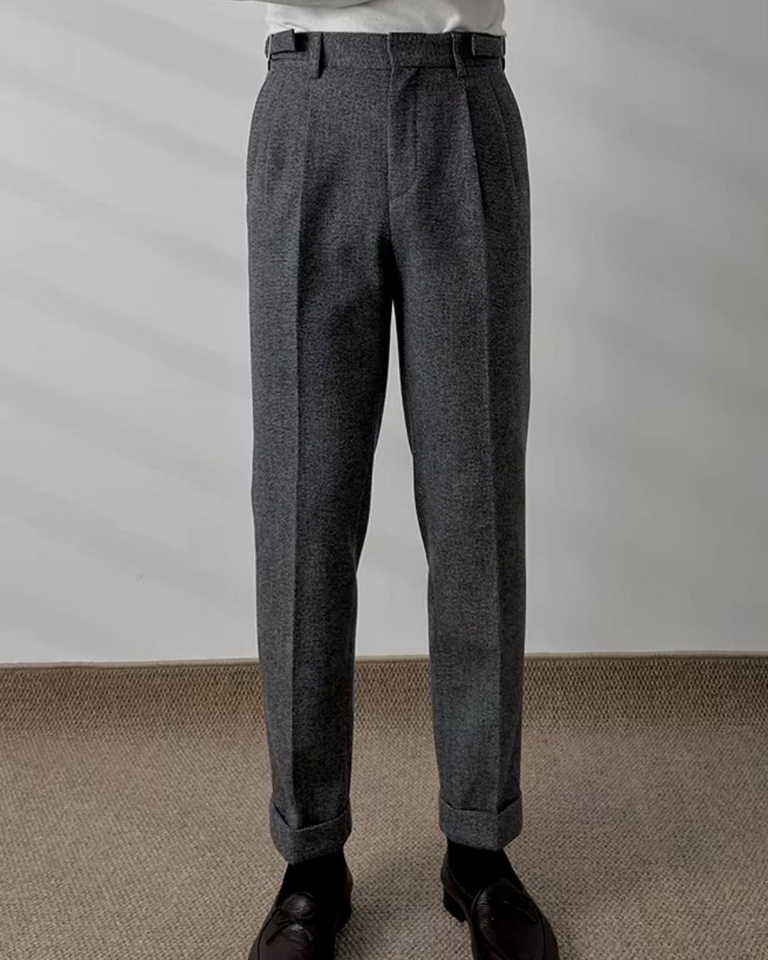 Joel® | Textured Pleated Trousers