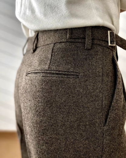 Joel® | Textured Pleated Trousers