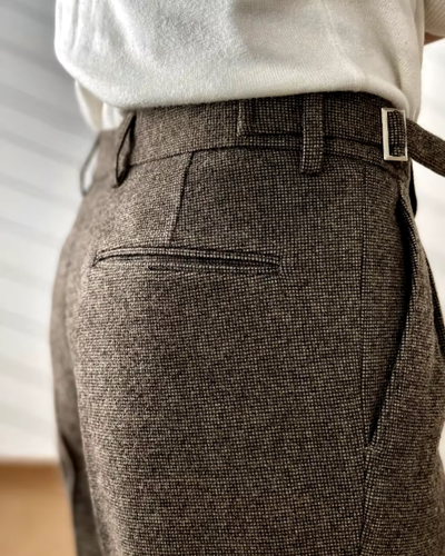 Jeremías® | Textured Pleated Trousers