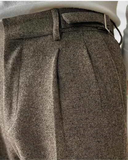 Joel® | Textured Pleated Trousers