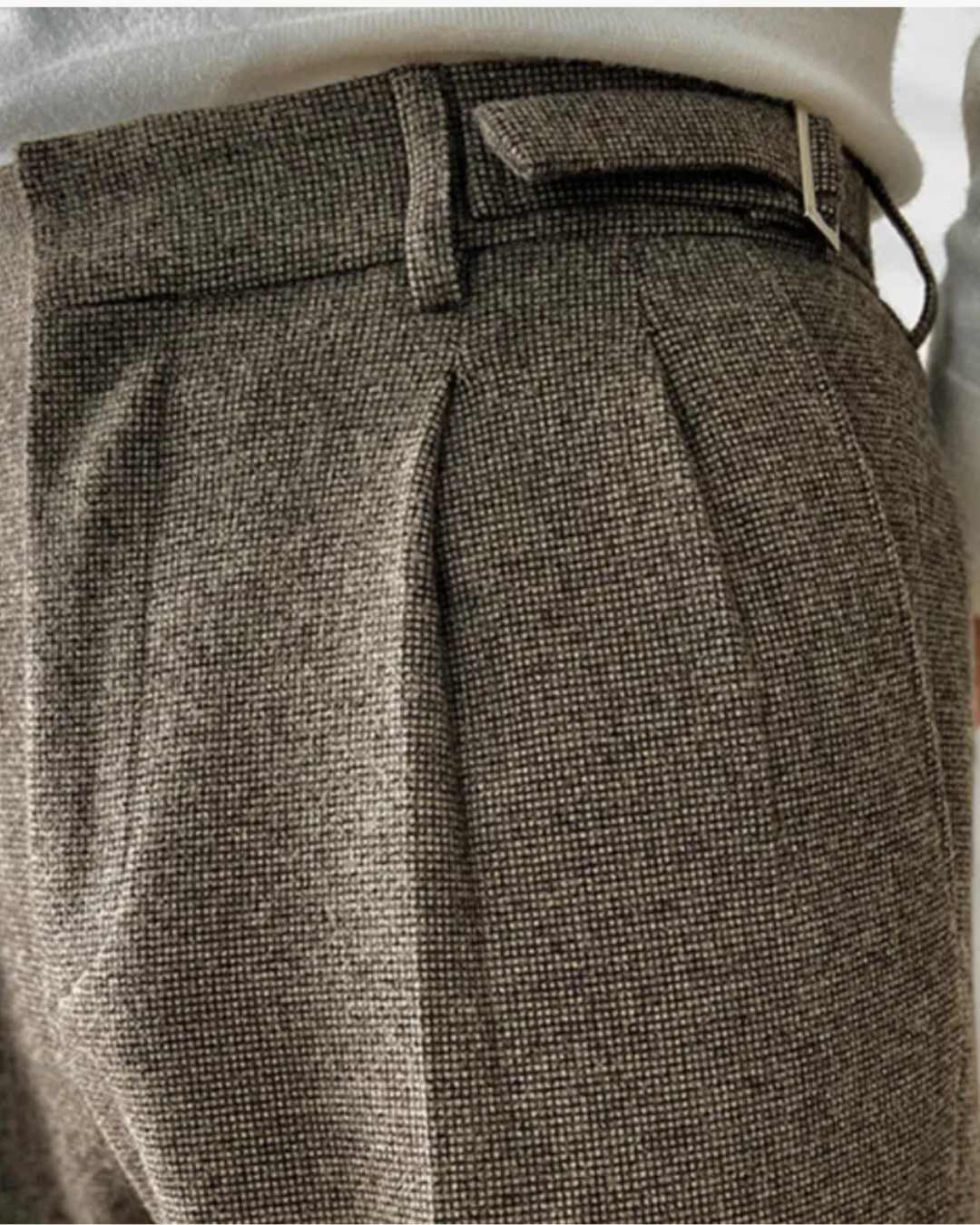 Joel® | Textured Pleated Trousers