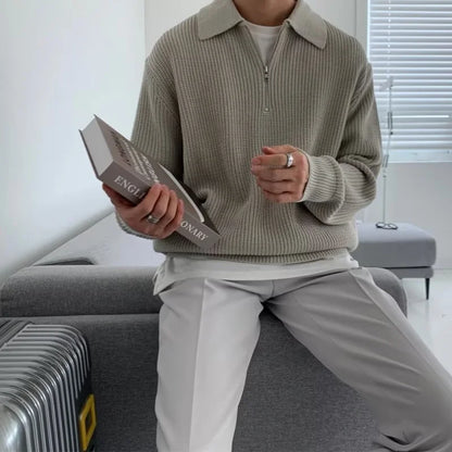 Lino® | Quarter Zip Sweater