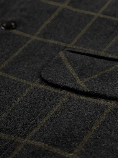 Liberato® | Check Patterns Wool Waistcoat