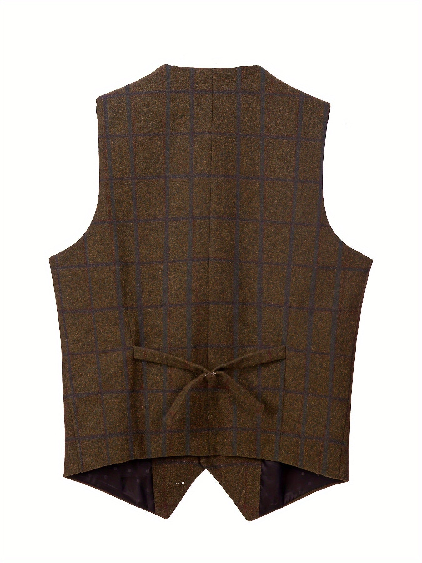 Liberato® | Check Patterns Wool Waistcoat