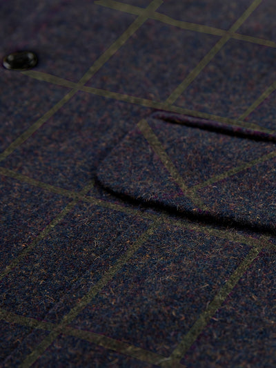 Liberato® | Check Patterns Wool Waistcoat