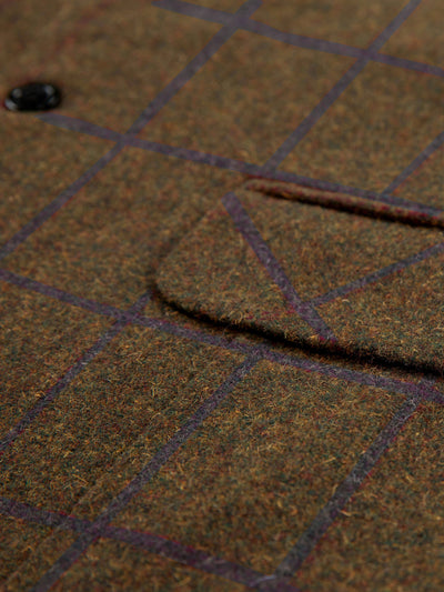 Liberato® | Check Patterns Wool Waistcoat