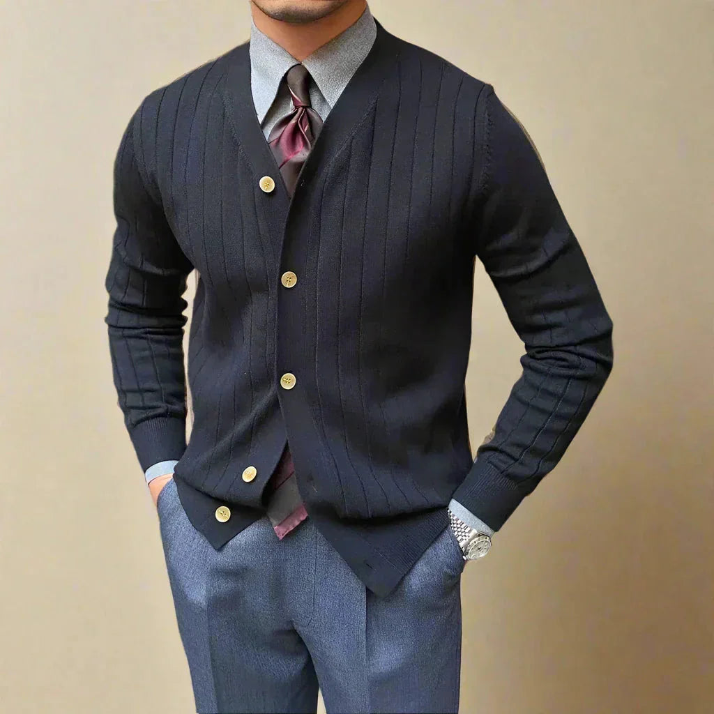 Lamberto® | V Neck Cardigan