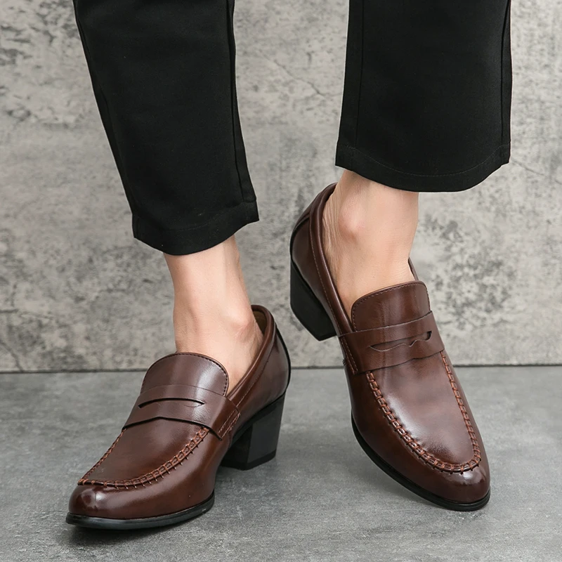 Leandro® | Leather Penny Loafers