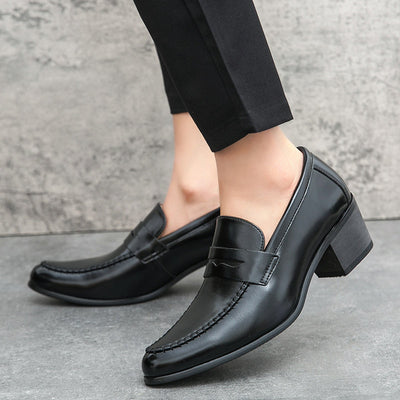 Leandro® | Leather Penny Loafers