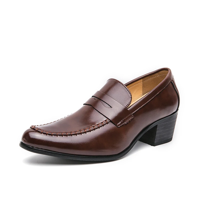 Leandro® | Leather Penny Loafers