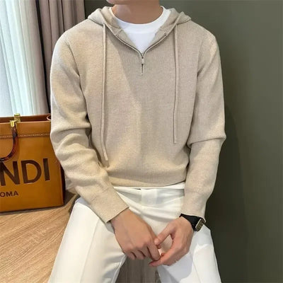 Jairo® | Knitted Zip-Up Hoodie
