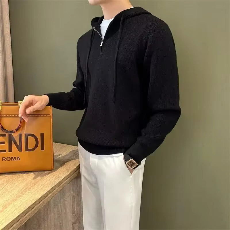 Jairo® | Knitted Zip-Up Hoodie