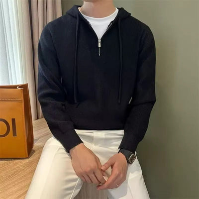Jairo® | Knitted Zip-Up Hoodie