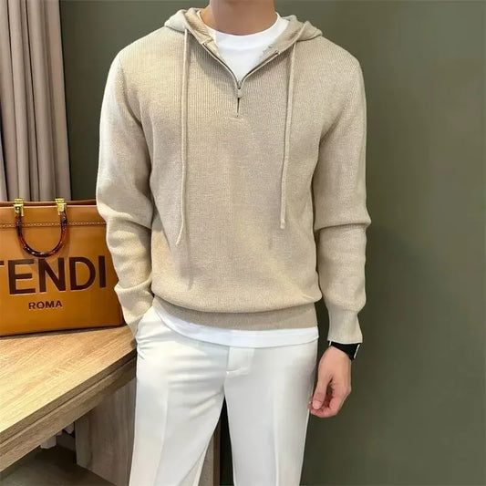 Jairo® | Knitted Zip-Up Hoodie