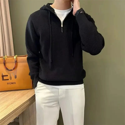 Jairo® | Knitted Zip-Up Hoodie