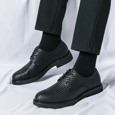 Josué® | Textured Leather Shoes