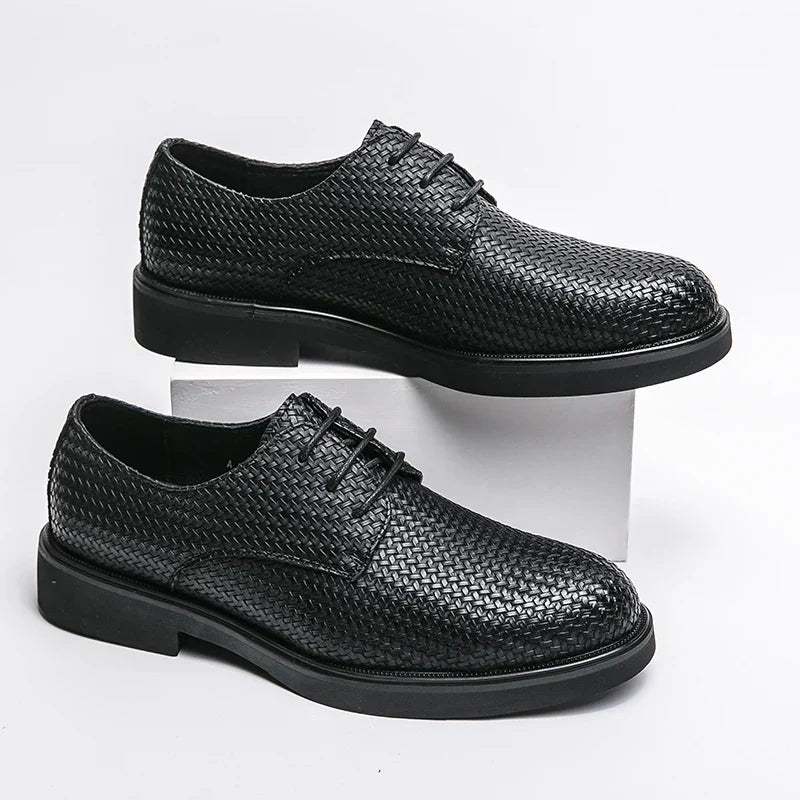 Josué® | Textured Leather Shoes