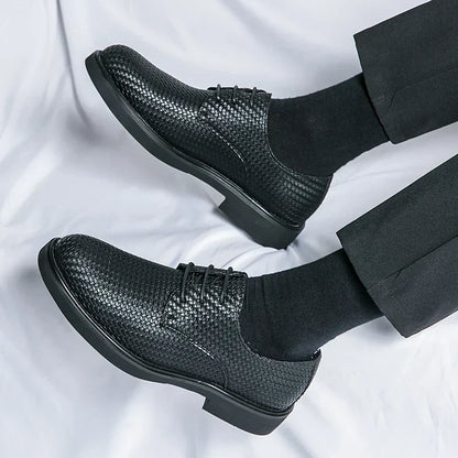Josué® | Textured Leather Shoes