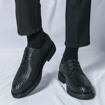 Josué® | Textured Leather Shoes
