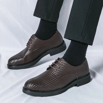 Josué® | Textured Leather Shoes