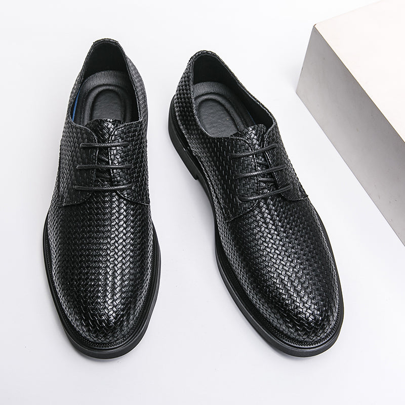 Josué® | Textured Leather Shoes
