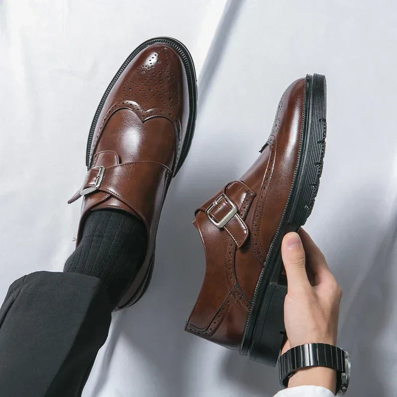 Juvenal® | Buckle Leather Shoes