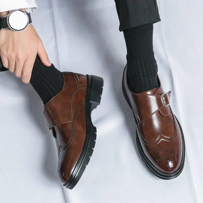Juvenal® | Buckle Leather Shoes