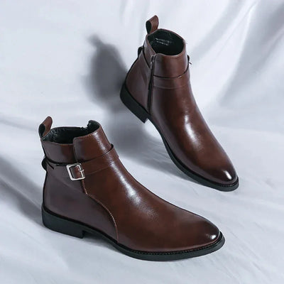 Judas® | Leather Buckle Boots