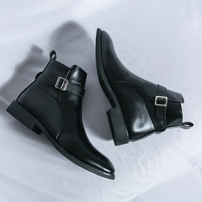 Judas® | Leather Buckle Boots