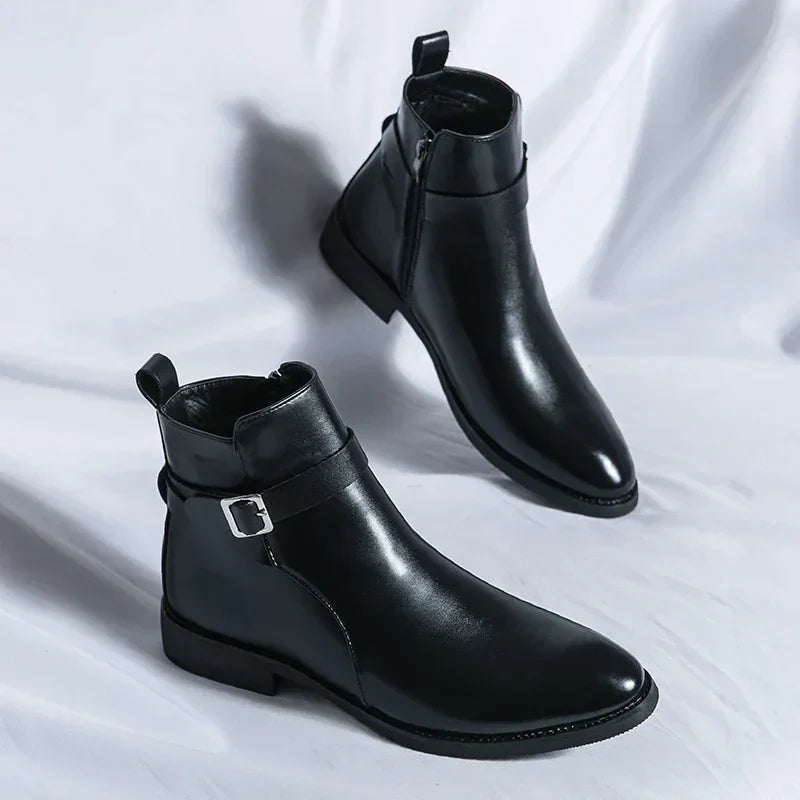 Judas® | Leather Buckle Boots
