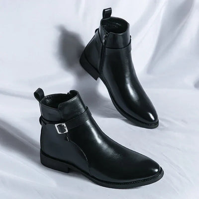 Judas® | Leather Buckle Boots