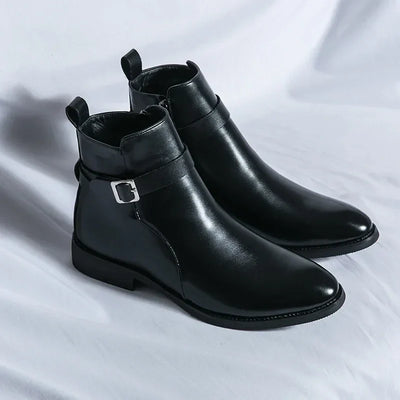 Judas® | Leather Buckle Boots
