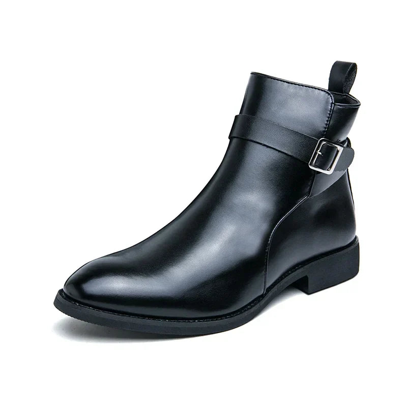 Judas® | Leather Buckle Boots