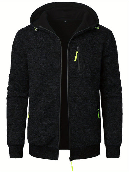 Oroncio® | Soft Knit Zip Hoodie