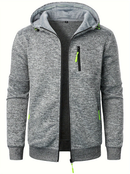 Oroncio® | Soft Knit Zip Hoodie