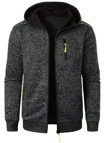 Oroncio® | Soft Knit Zip Hoodie
