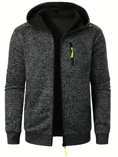 Oroncio® | Soft Knit Zip Hoodie