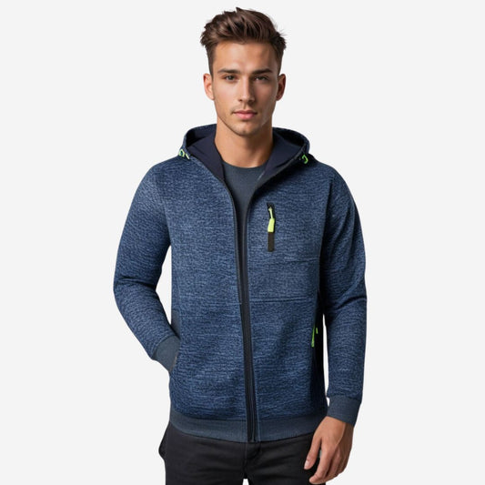 Oroncio® | Soft Knit Zip Hoodie