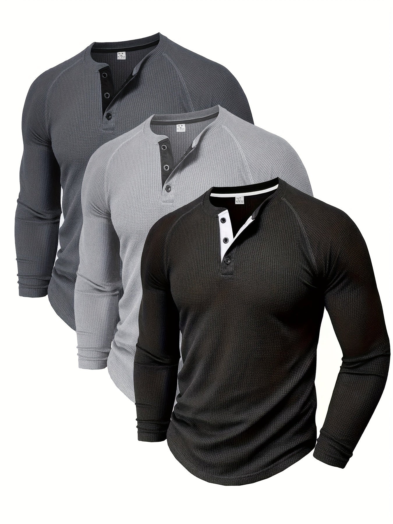 Magnus® | Waffle Henley Shirt