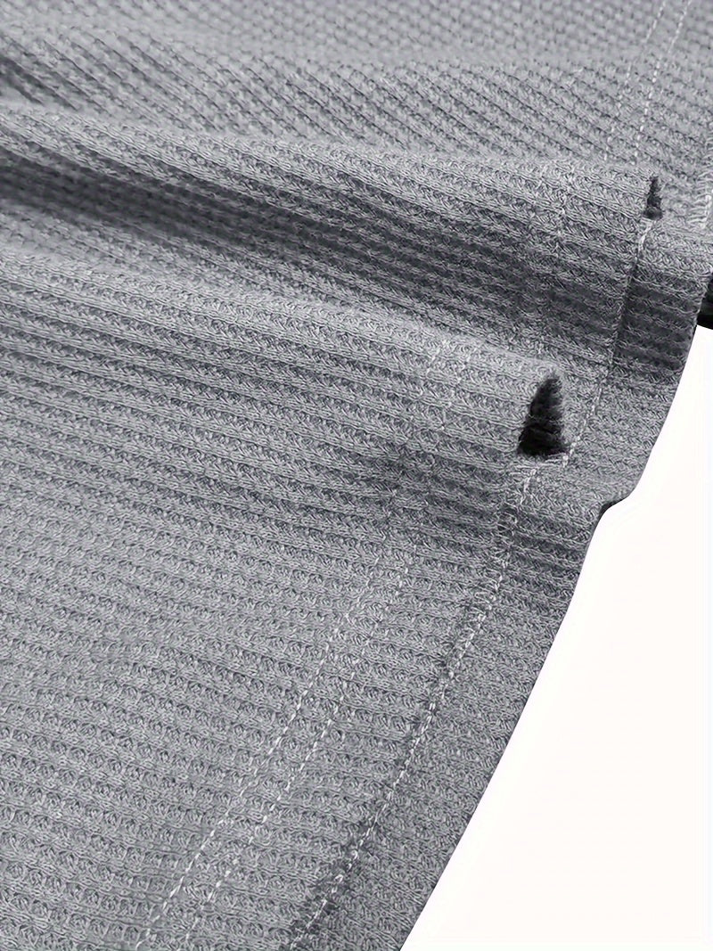 Modesto® | Waffle Henley Shirt