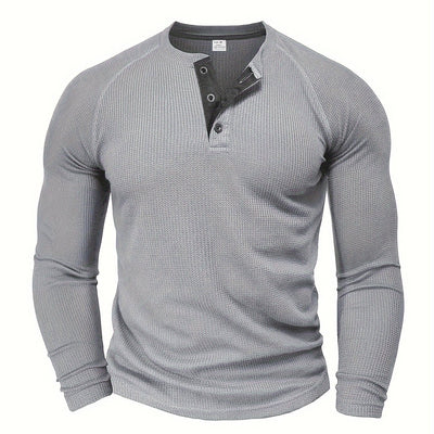 Magnus® | Waffle Henley Shirt