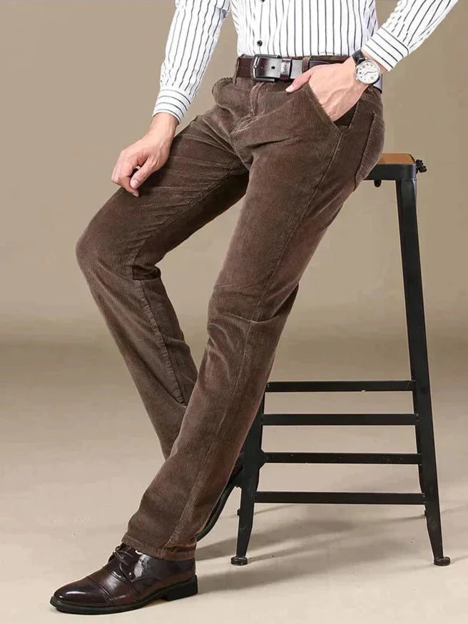 Secundino® | Men'S Stretch Corduroy Trousers