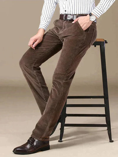 Secundino® | Men'S Stretch Corduroy Trousers