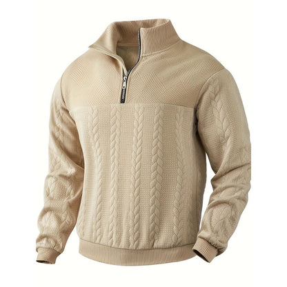 Marcelo® | The Quarter Zip Vintage Sweater
