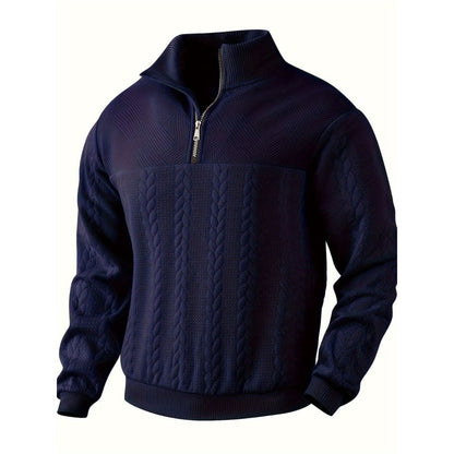 Marcelo® | The Quarter Zip Vintage Sweater