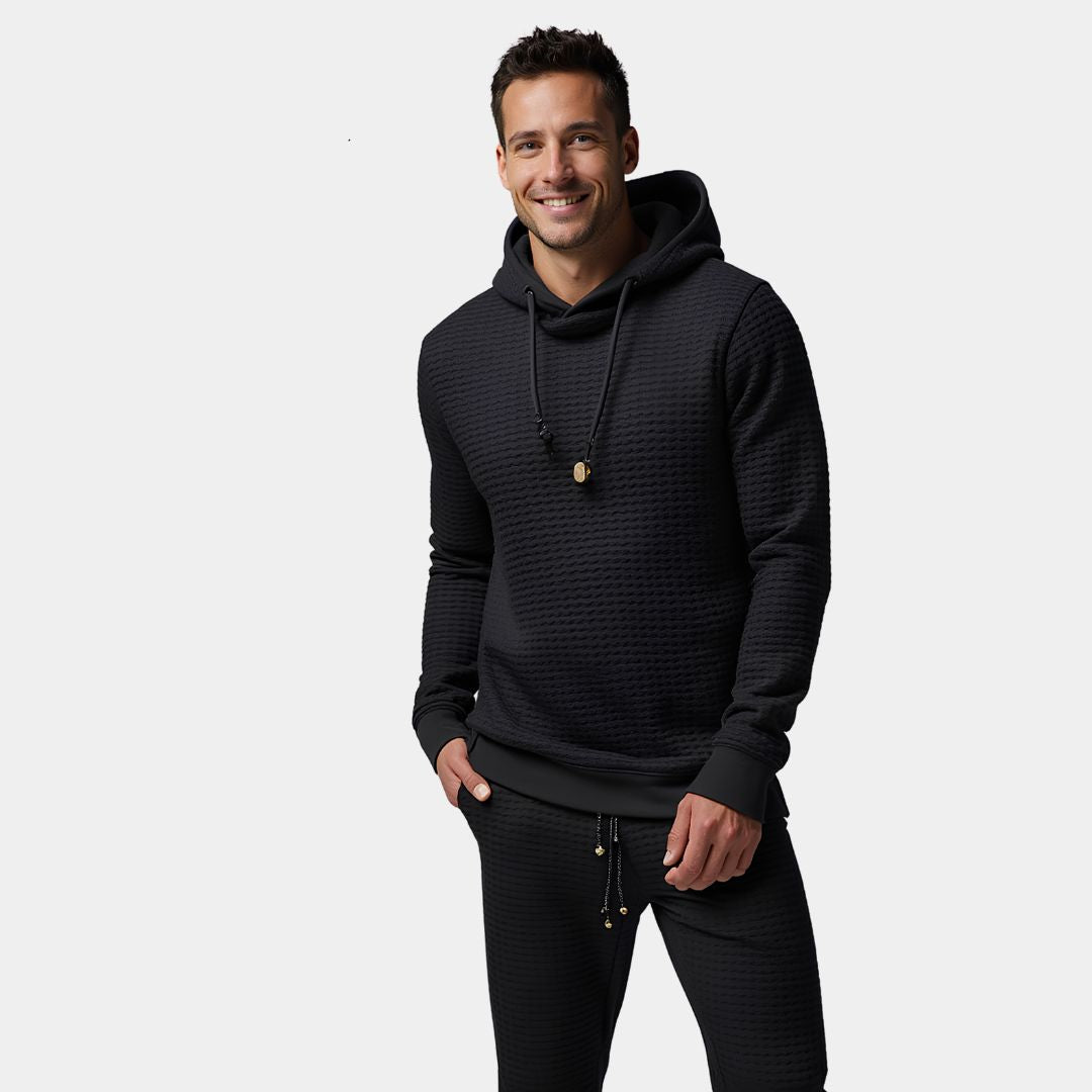 Ignacio® | Textured Knit Hoodie