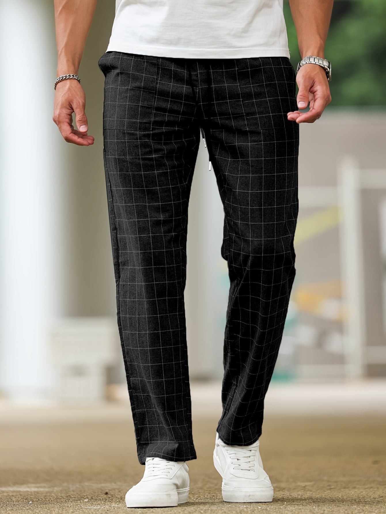 Onésimo® | The Smart Casual Striped Pants